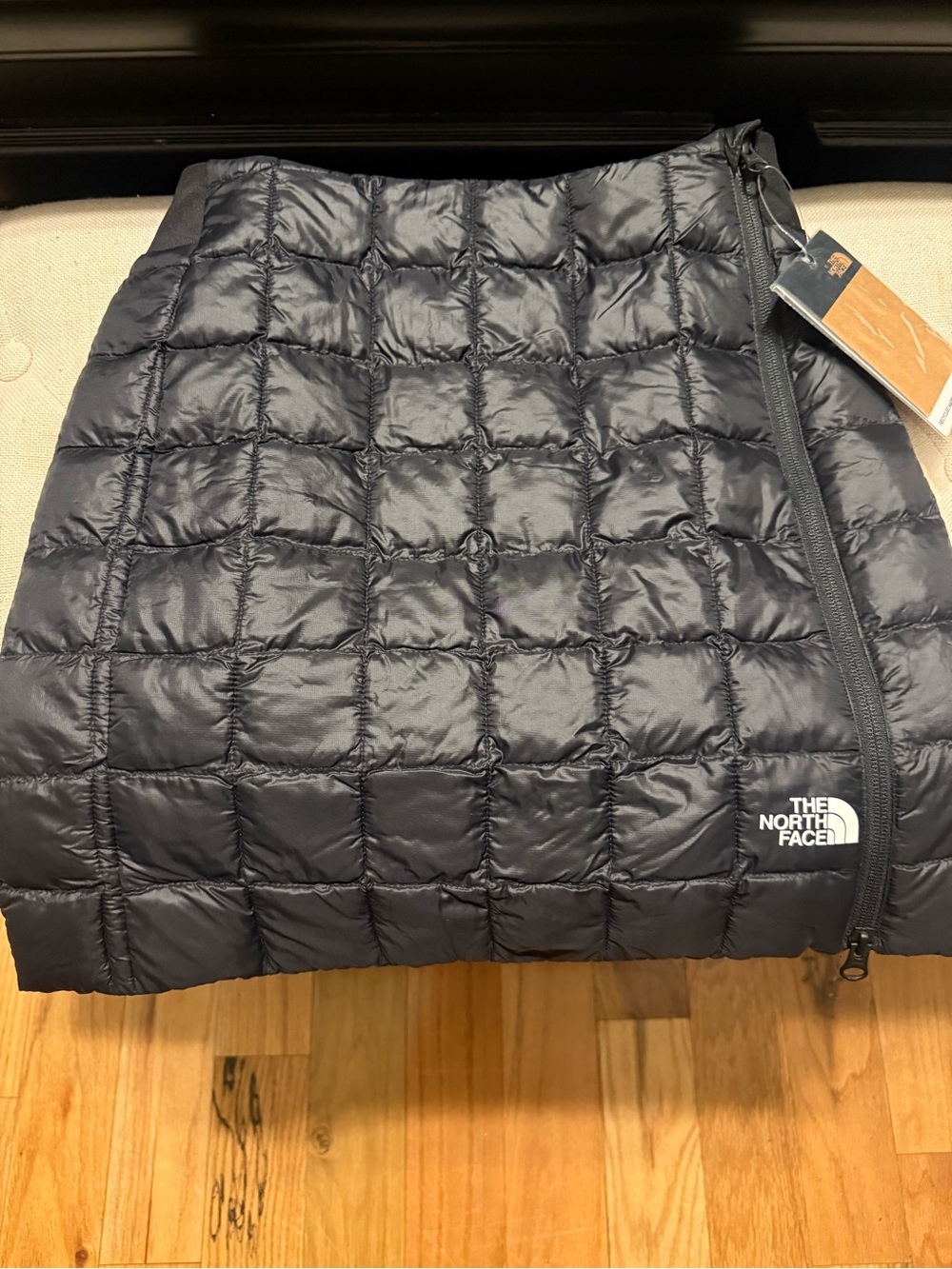 The North Face Quilted Throw Blanket in Navy